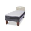 Cama Europea CIC 1,5 Plazas Ortopedic Advance + Respaldo Gales Alpino