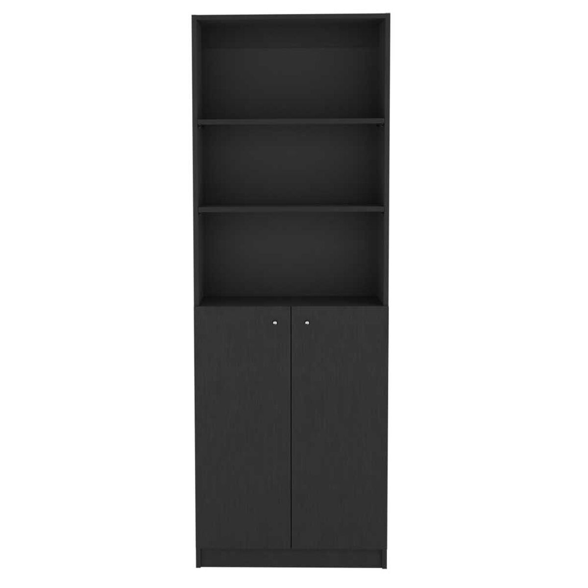 Biblioteca Recta TuHome Home E4 2 Puertas Wengue