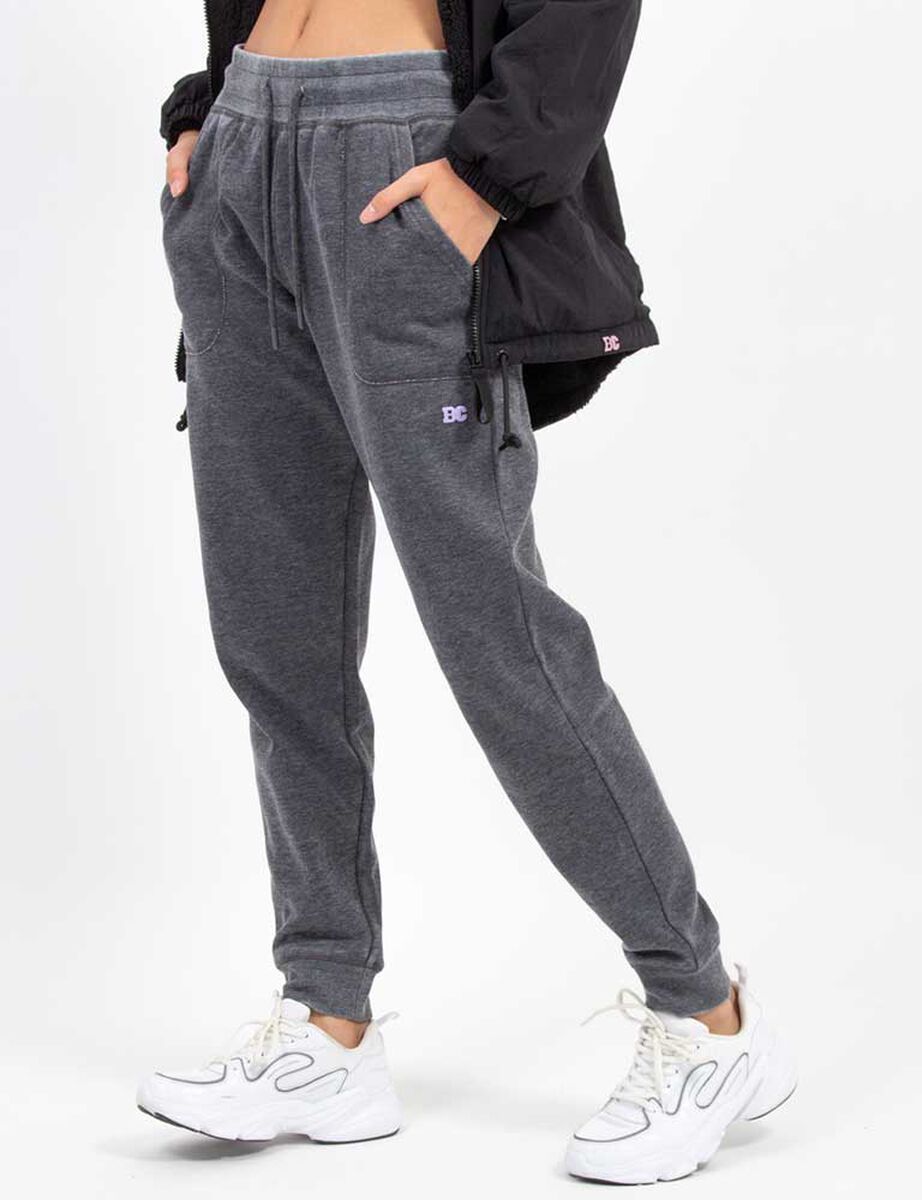 Pantalón de Buzo Deportivo Mujer Black County