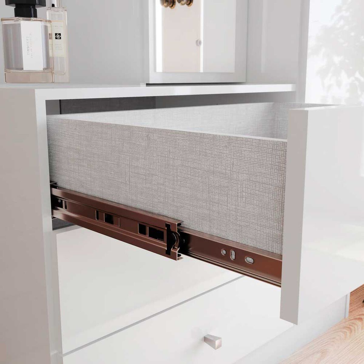 Closet Home Mobili Karla 2 Puertas 3 Cajones Blanco