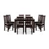 Juego de Comedor CIC Ñuble Chocolate 8 Sillas