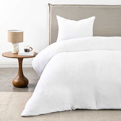 Imagen 1 del producto Funda de Plumón Cannon 1.5 Plazas Gauze White