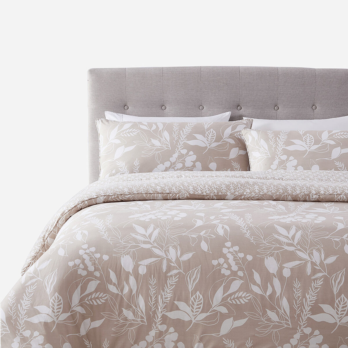 Plumón Estampado Rosen 2 Plazas Timeless Piping