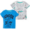 Pack 2 Polera Estampada Manga Corta de Algodón Bebo Chess Baby