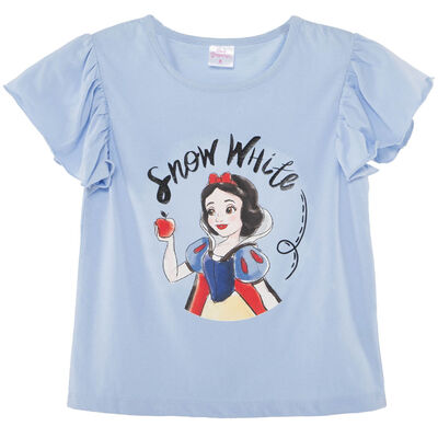 Polera Manga Corta de Algodón Niña Princess