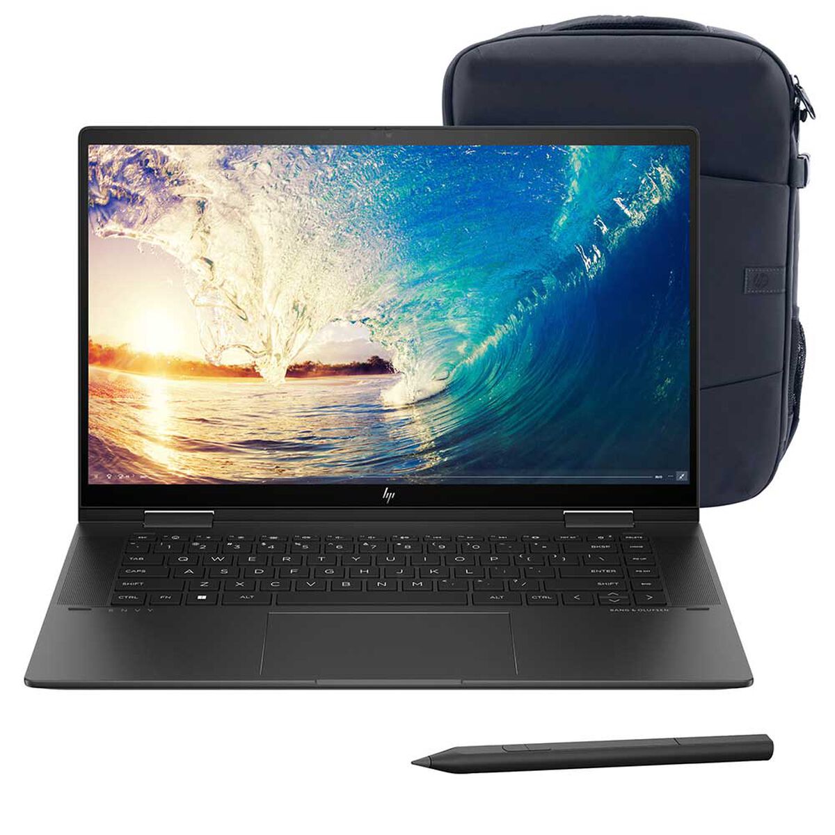 Notebook HP ENVY x360 15-fh0002la AMD Ryzen 7 16GB 1TB SSD 15,6" + Lápiz + Mochila