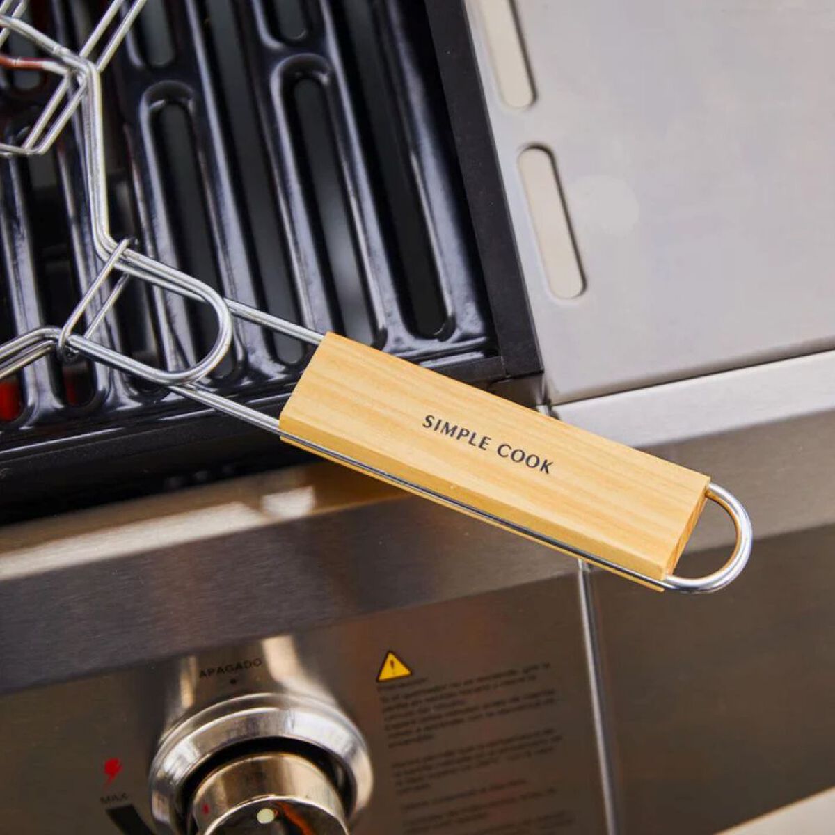 Grill para pescado Simple Cook Smokky
