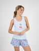 Pijama sin Mangas Mujer Icono