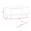 Combo Rack TV65 + Mesa de Centro TuHome Nomik Wengue Duna