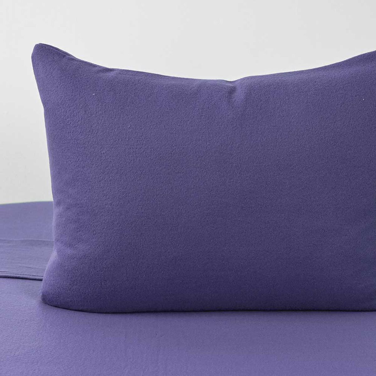 Juego de S&aacute;banas Polar American Family 1,5 Plazas Liso Malva No Aplica Morado