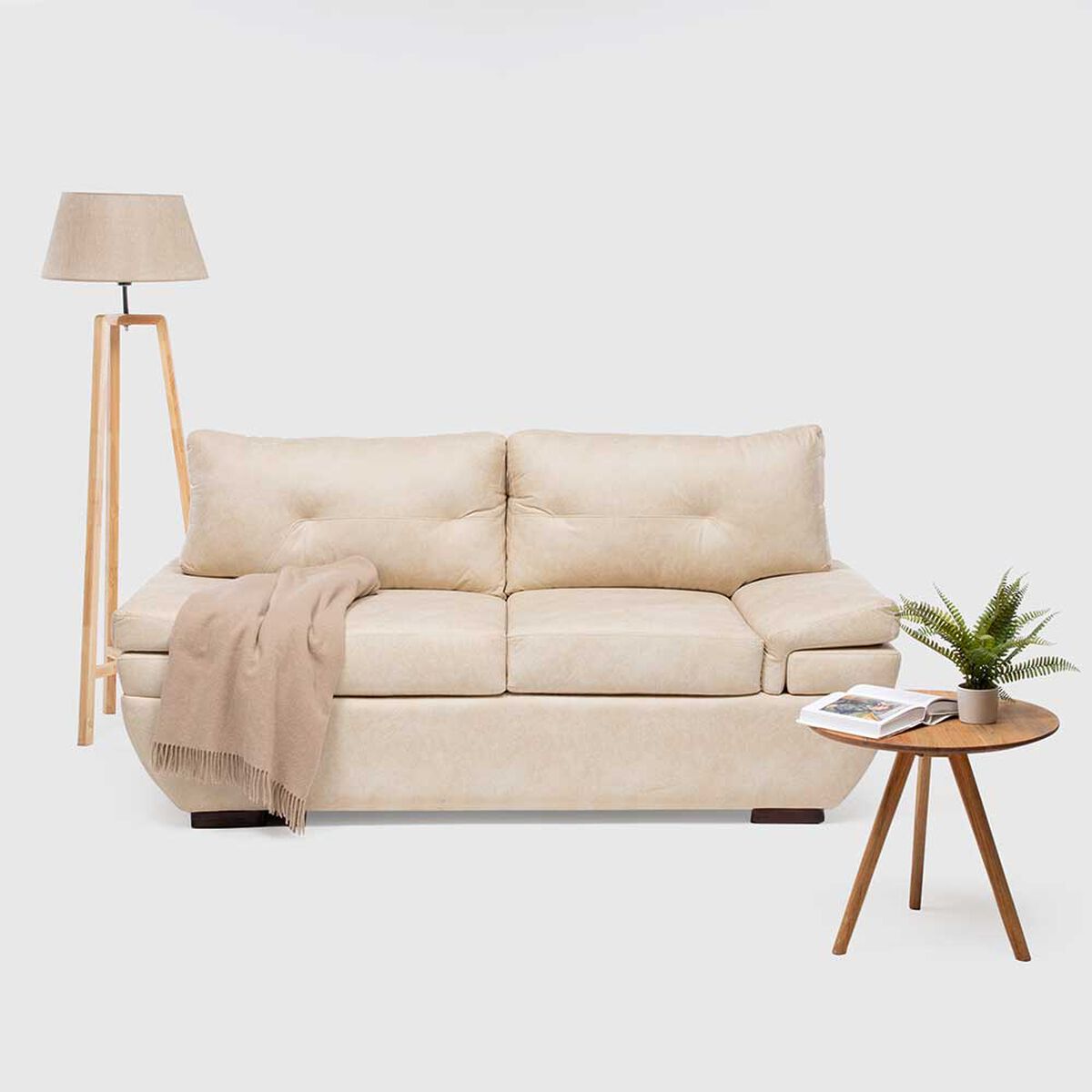 Sof&aacute; Almore Klein 2 Cuerpos Beige
