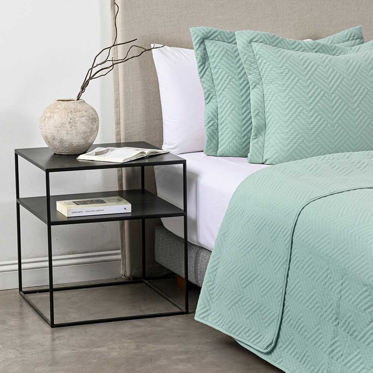 Quilt Elements & Co 2 Plazas Tulum Sage