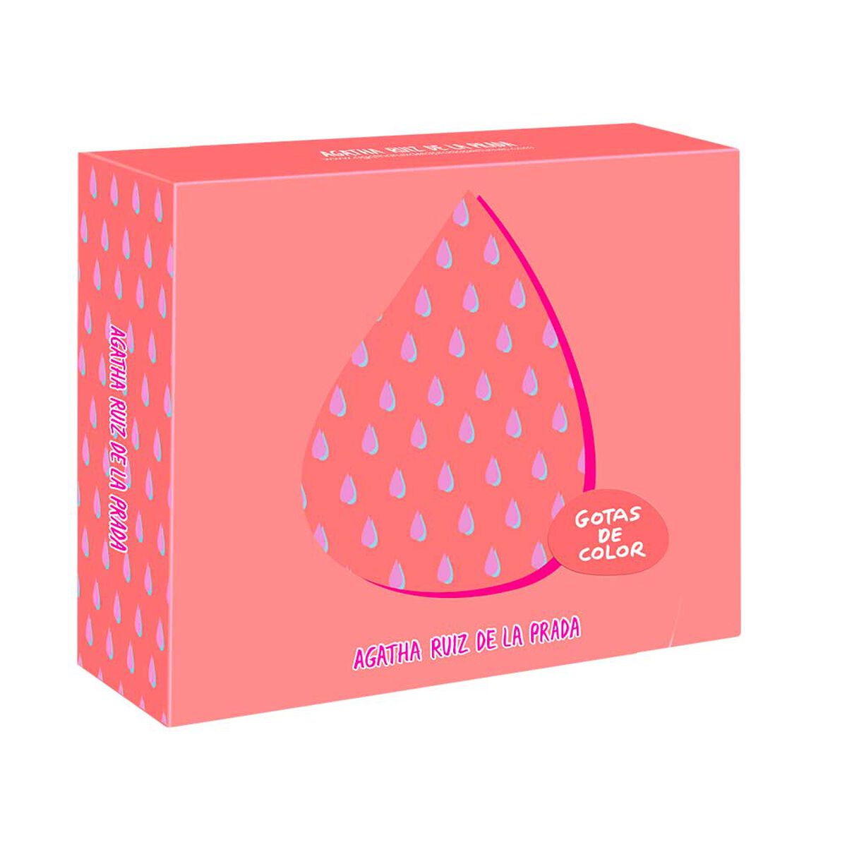 Set Perfume Agatha Ruiz de la Prada Mujer Gotas de Color Eau de Toilette 100 ml + Lip & Cheek Stick