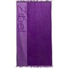 Toalla de Playa Jacquard Zibel Violeta 100 x 180 cm.