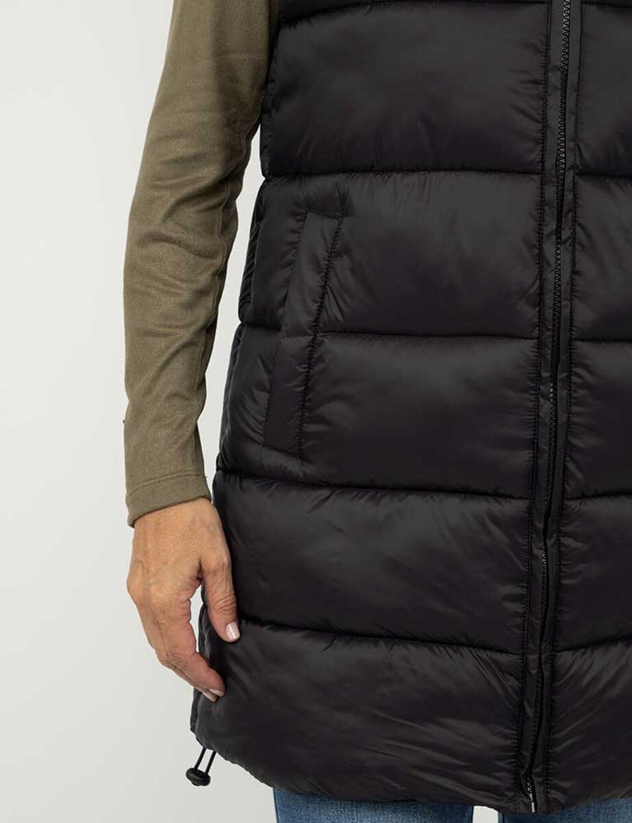 Parka Larga Sin Mangas Mujer Portman Club