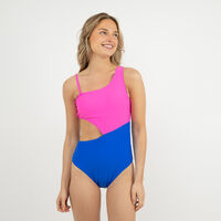 Traje de baño Enterito Mujer Icono Fucsia