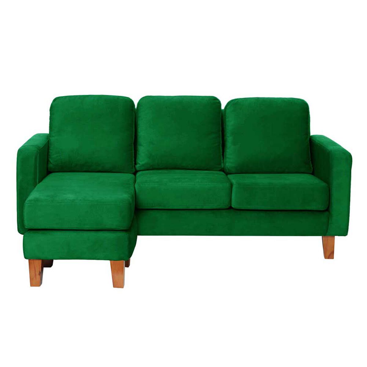 Sofá Seccional Intercambiable Latam Home Venecia 3 Cuerpos Verde