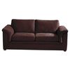 Sof&aacute; Tela Latam Home Ancona 3 Cuerpos Chocolate