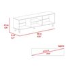 Rack TV TuHome Tunez 70" Wengue