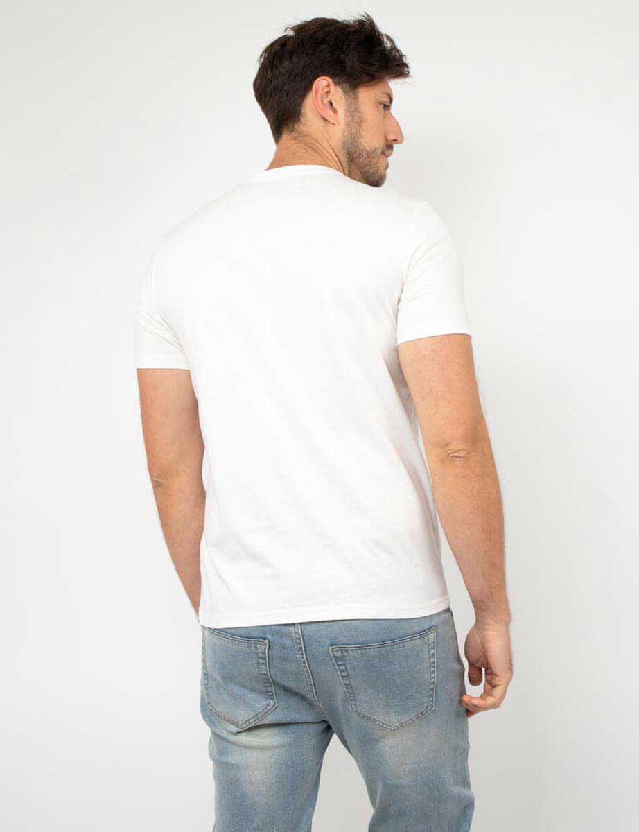 Polera Lisa Manga Corta Hombre Zibel