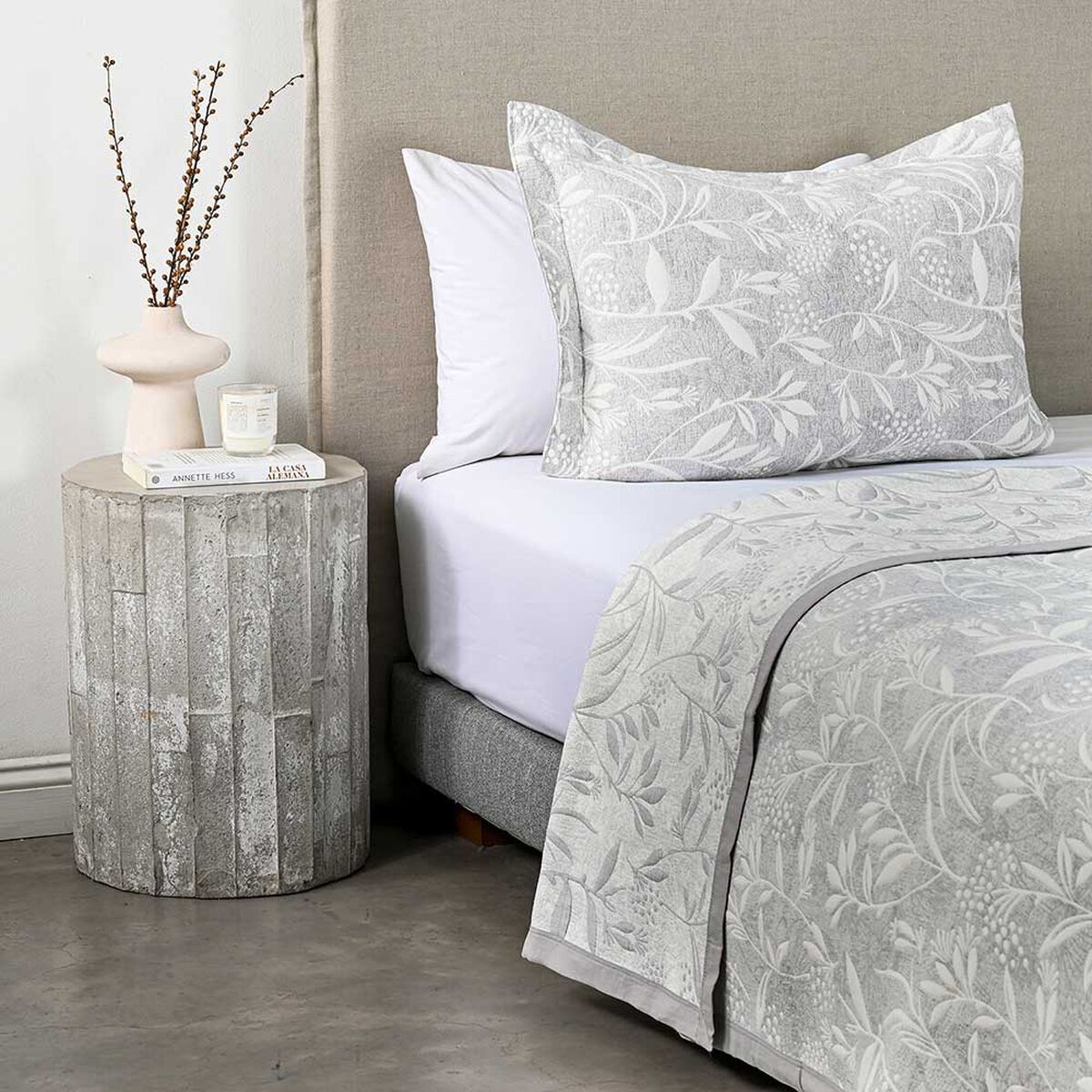 Quilt Royal Supreme 1.5 Plazas Aitana Gris