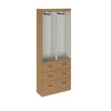 Closet Exit 4 Puertas 6 Cajones Roble