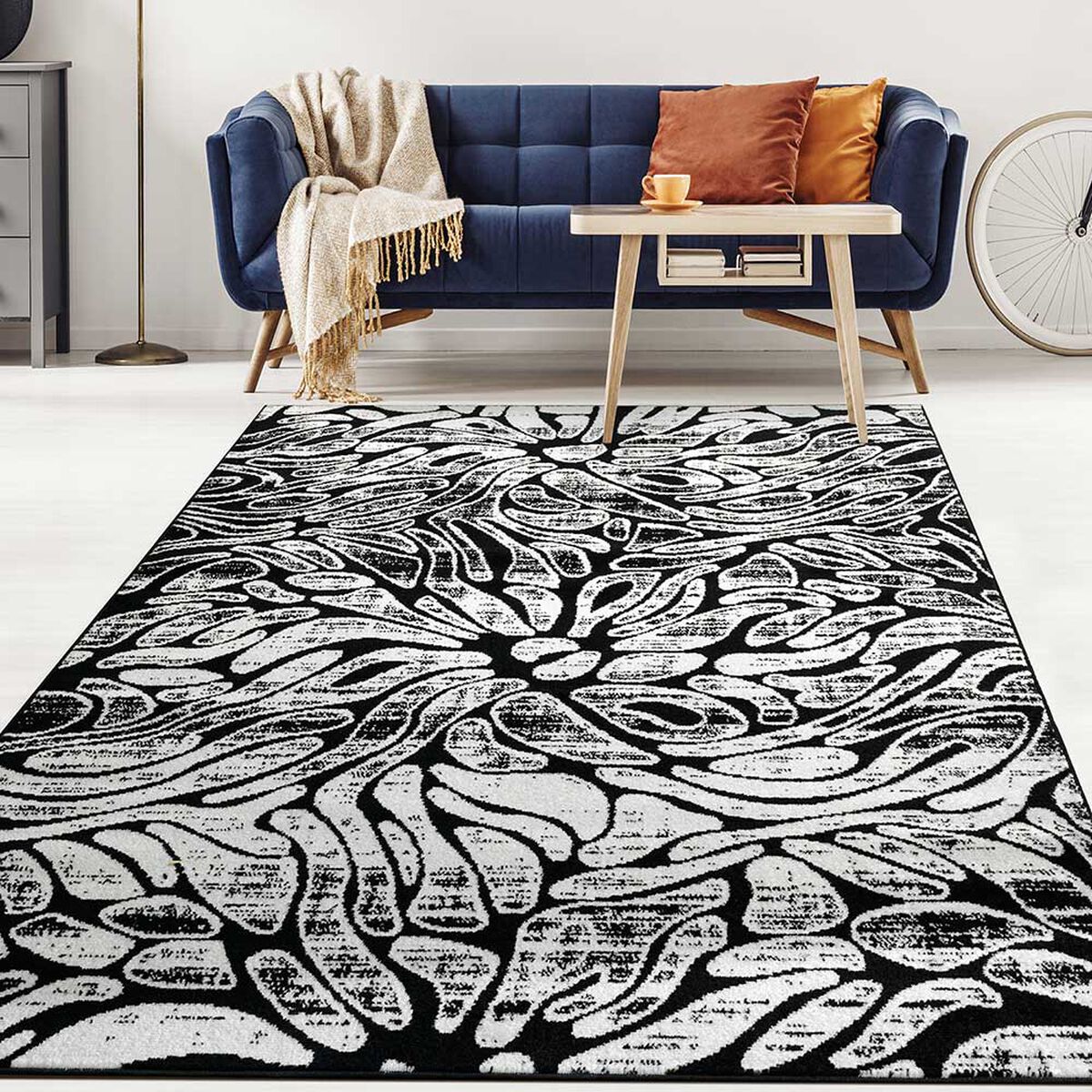 Alfombra Modalfo Siesta Negro 305 x 240 cm
