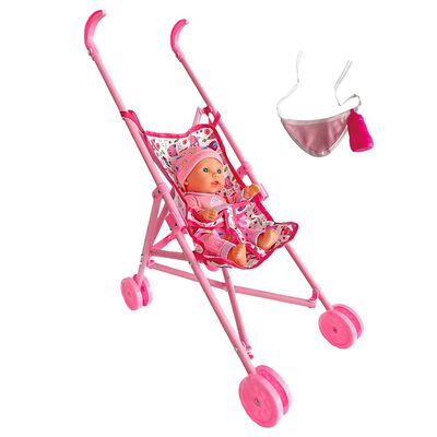 Muñeca Bostecito con Coche