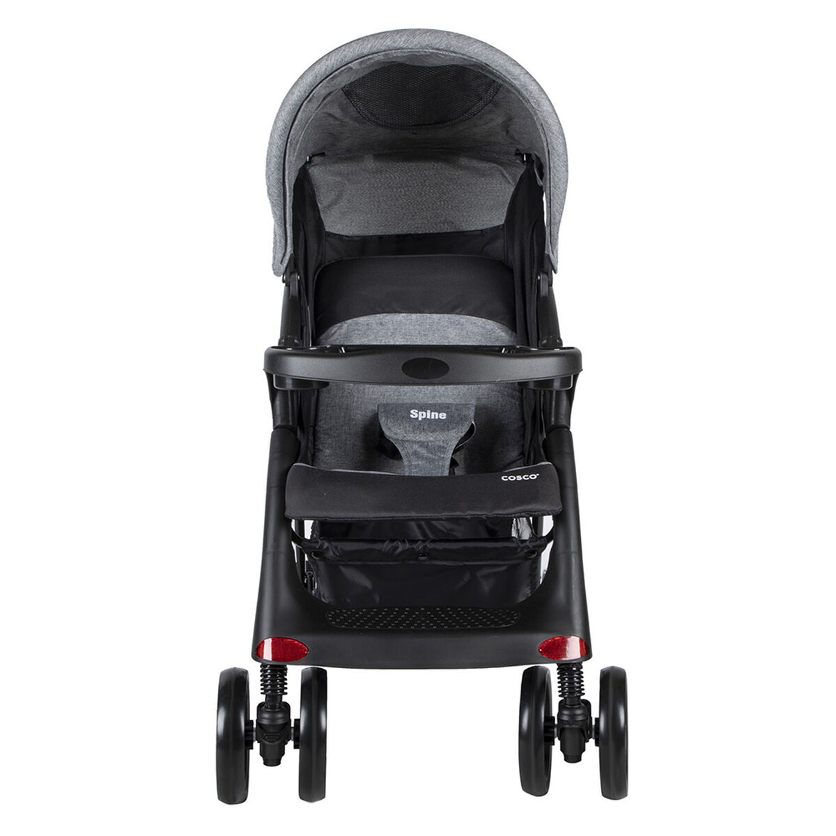 Coche Travel System Spine Gris