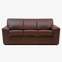 Sofá Cabsur Milan 3 Cuerpos PU Café