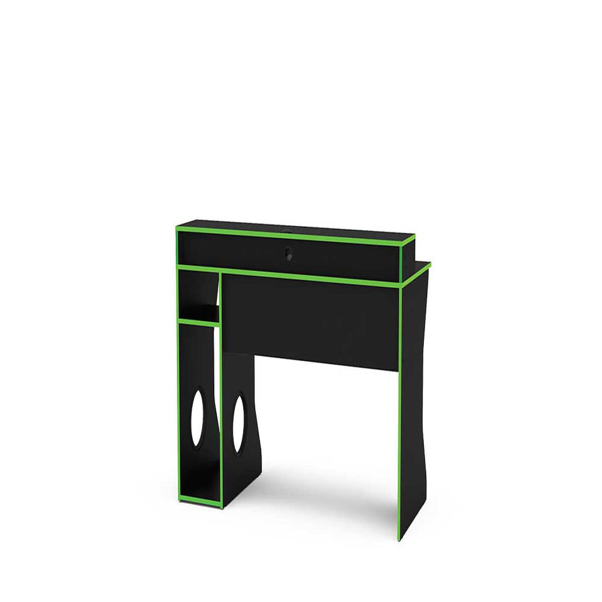 Escritorio Gamer Vekkahome Link Negro Verde