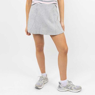 Falda Mini Mujer Icono Gris
