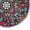 Toalla de Playa Redonda con Flecos Casanova Mandala  150 cm