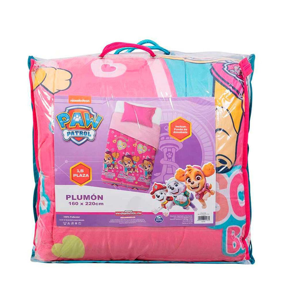Plum&oacute;n Paw Patrol Paw Sky 1,5 Plazas Estampado