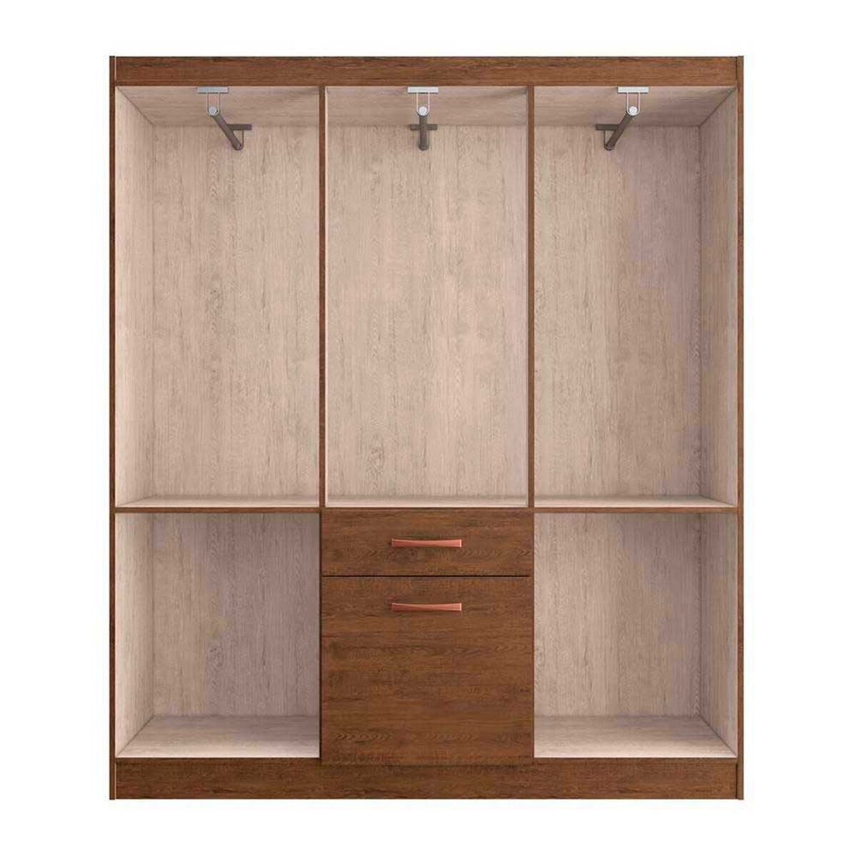 Cl&oacute;set Altavision 5806 6 Puertas 1 Cajones Amarula