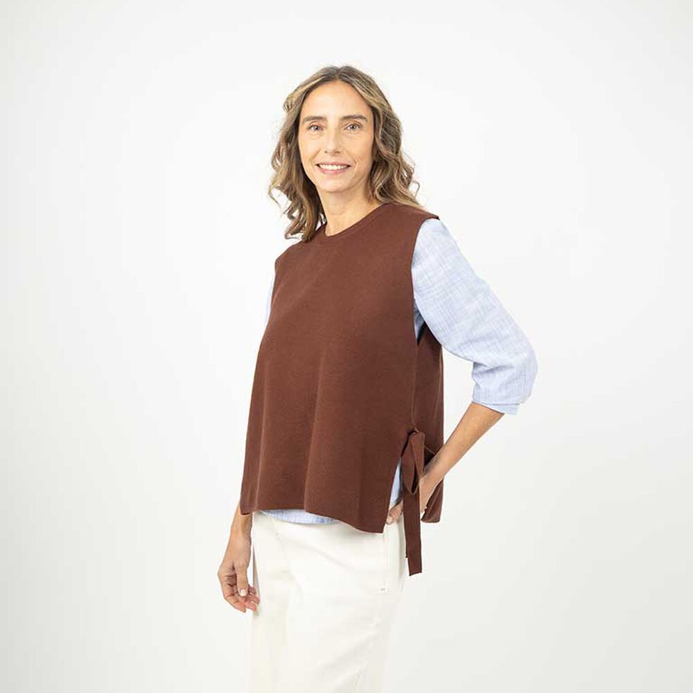 Sweater Sin Mangas Mujer Portman Club