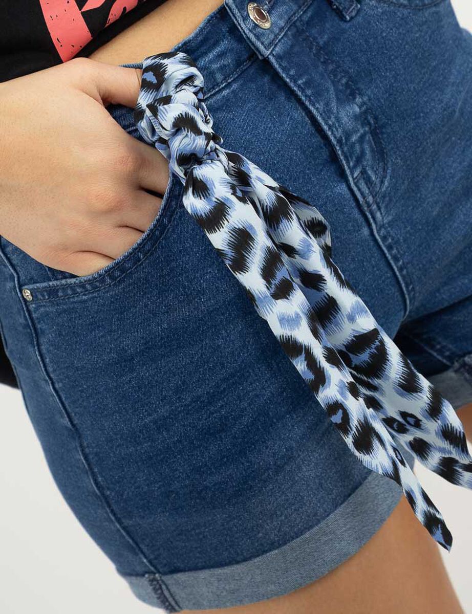 Short Indigo Mini Mujer Icono