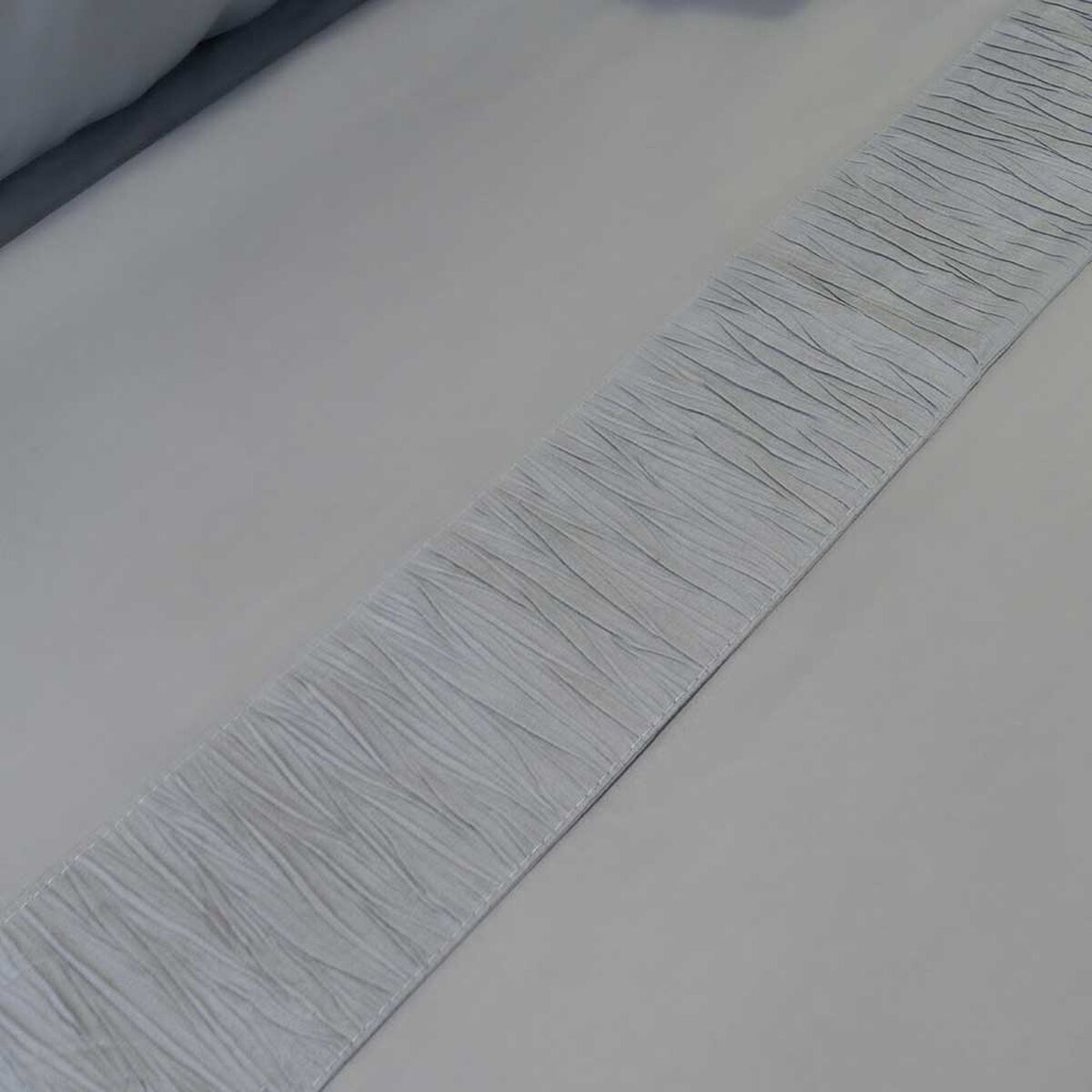 Juego de S&aacute;banas Doral 1,5 Plazas Drapped Lisas Gris
