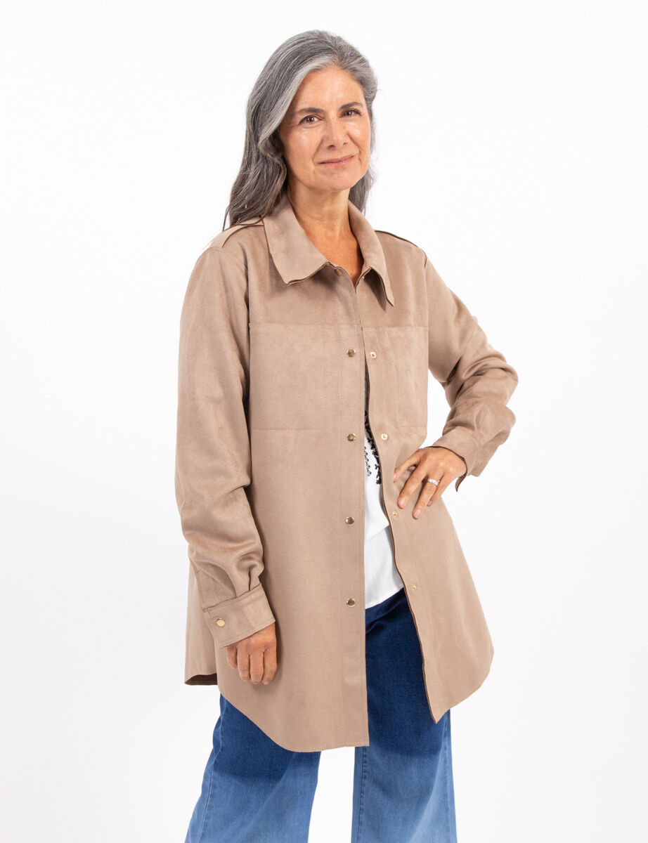 Chaqueta de Gamuza Suede Mujer Portman Club