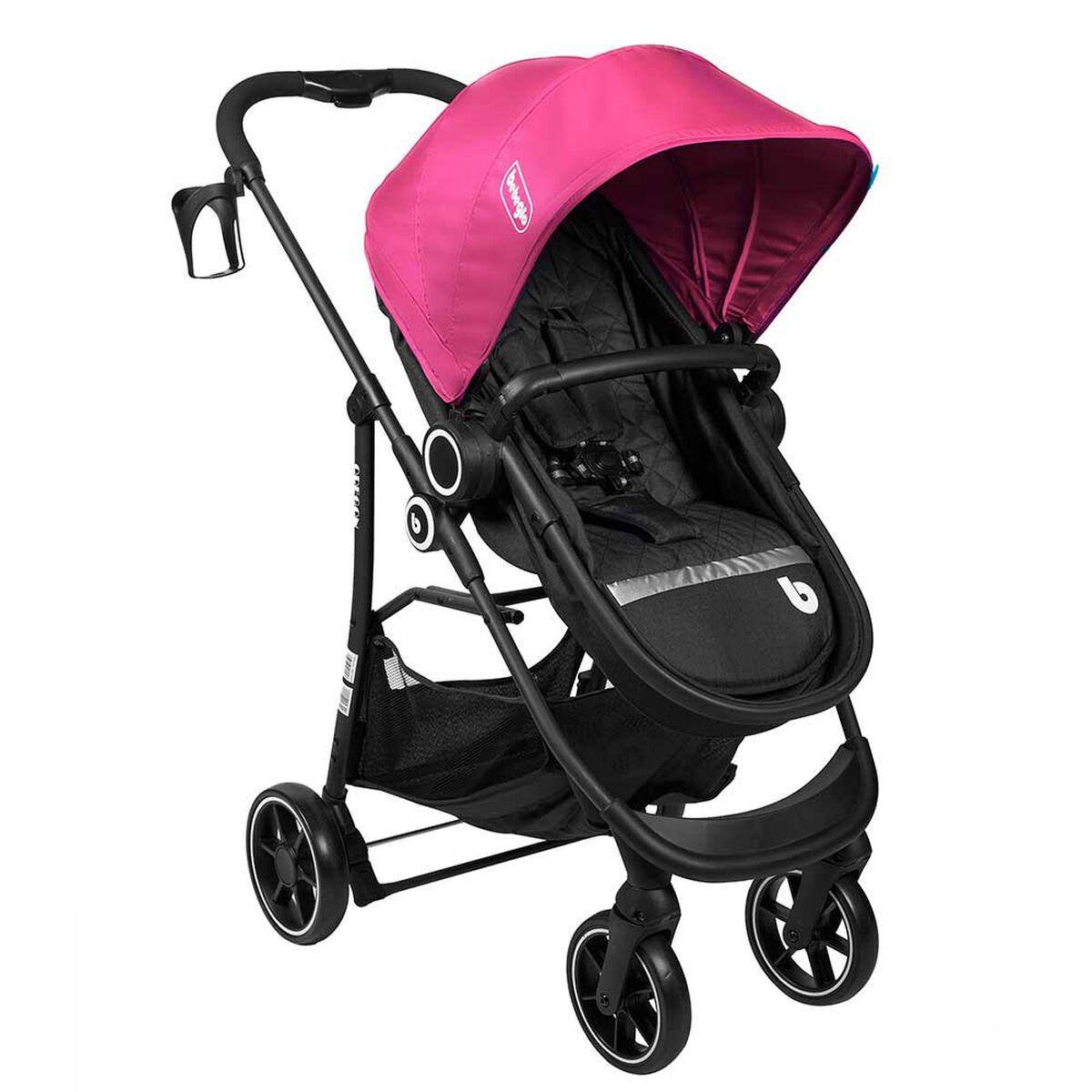 Coche Travel System Isofix Oregon Fucsia Bebeglo