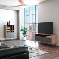 Rack TV Hasta 55"" + Bar TuHome Vassel