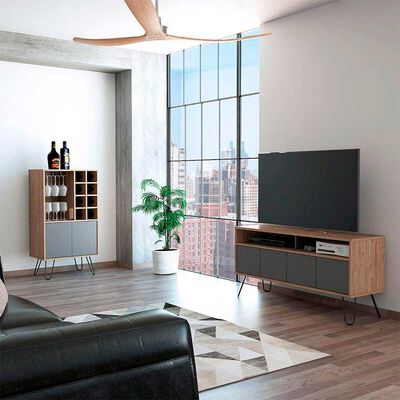 Imagen 1 del producto Rack TV Hasta 55"" + Bar TuHome Vassel