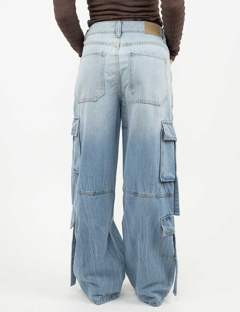 Jeans Cargo Mujer Icono