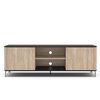Rack TV Vekkahome Cartagen Hasta 75'' Café Negro