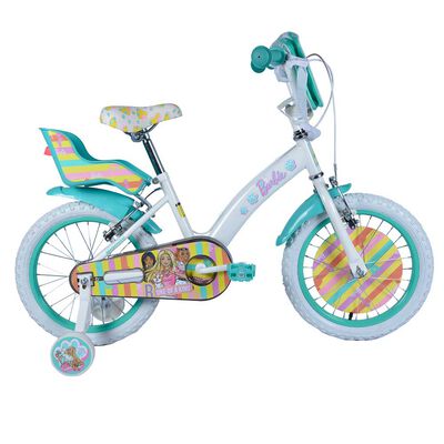 Bicicleta Infantil Bianchi Barbie Aro 16 Blanca