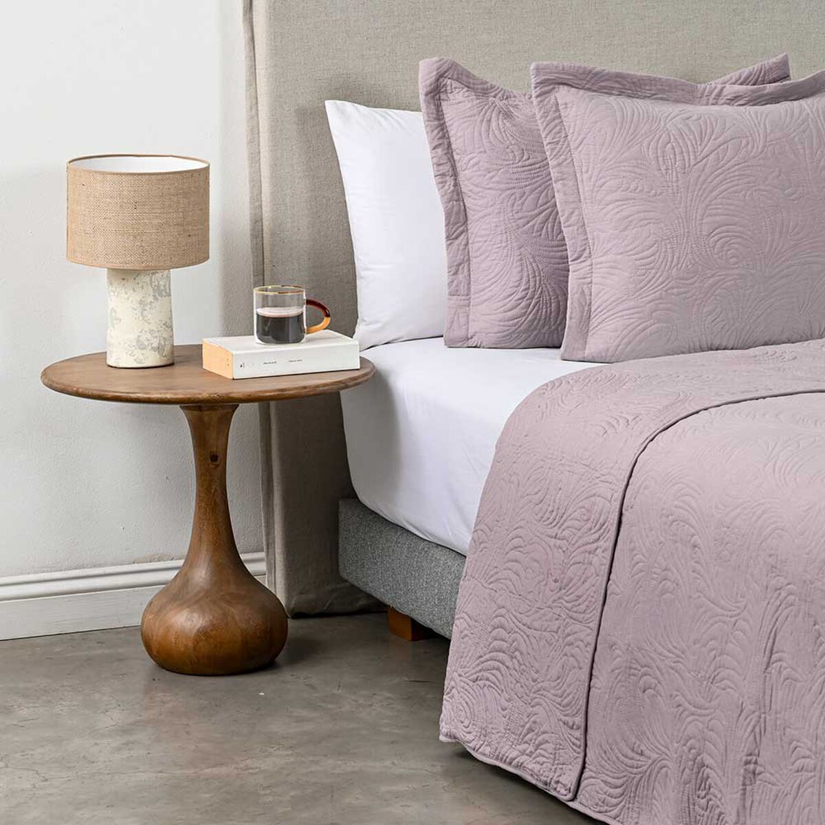 Quilt Cannon King Matelado Rosa