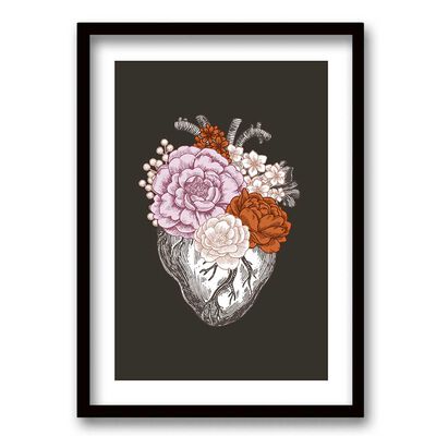 Cuadro Decorativo Retela Flor de Vida 50 x 35 cm