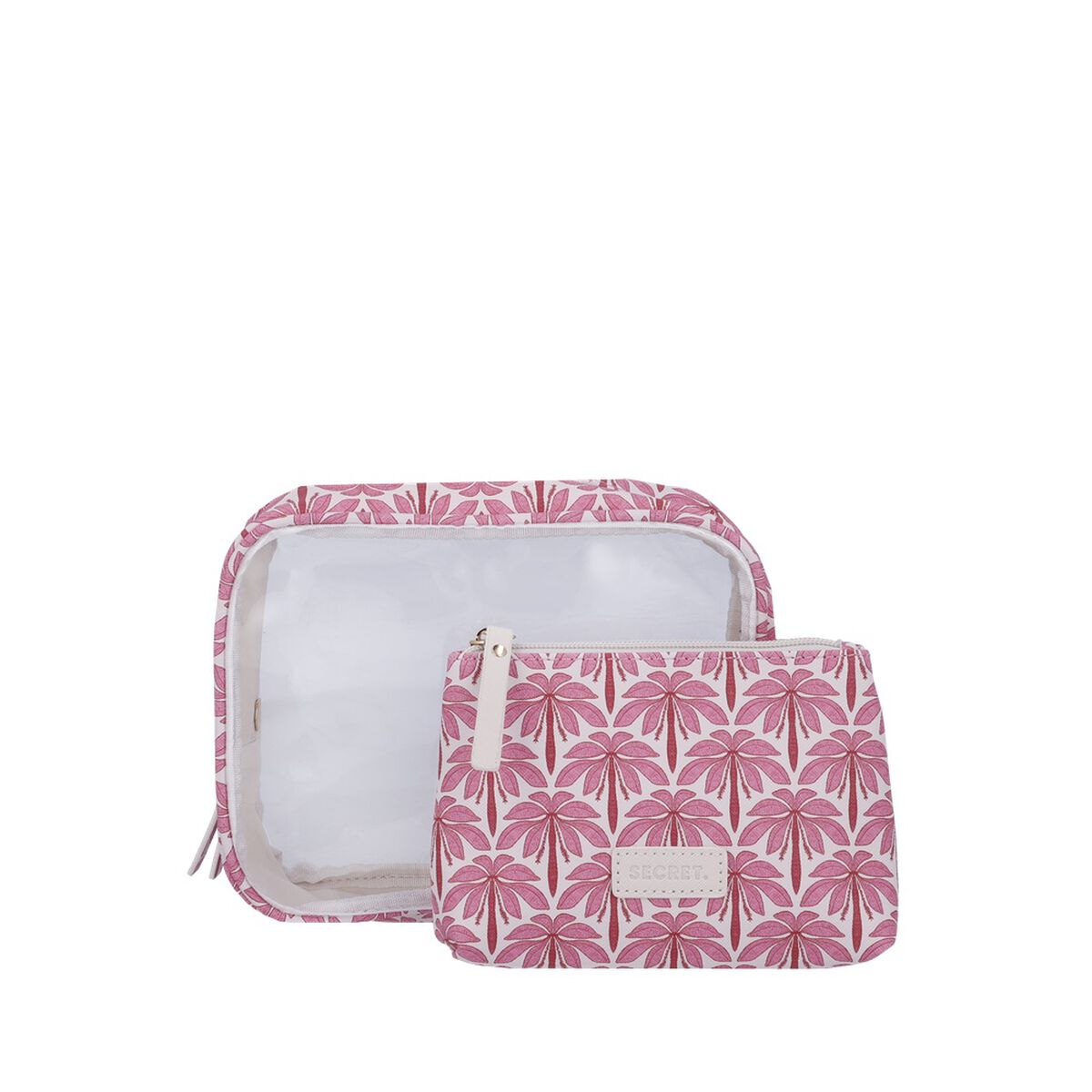 Set 2 Cosmetiqueros Secret Niza ST6 Rojo