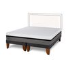 Cama Europea CIC Base Dividida King Balance + Respaldo Danubio
