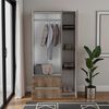 Closet Tuhome Austral 2 Cajones 3 Puertas Bellota-Blanco